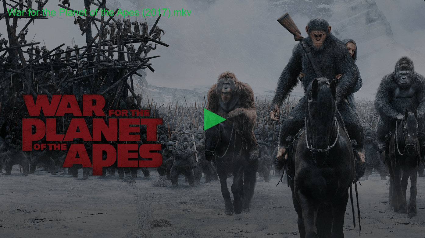 Watch War for the Planet of the Apes (2017) Full Movie Online For Free