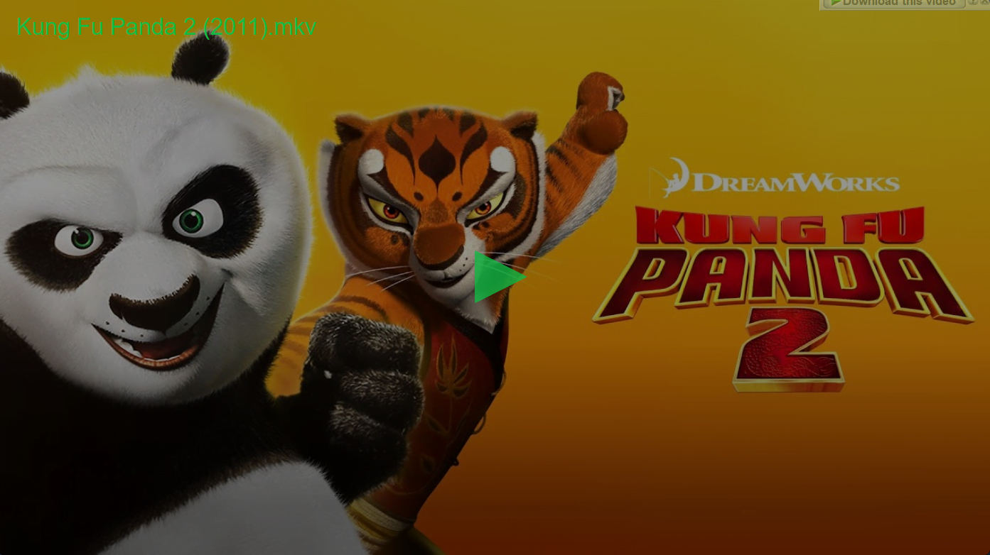 Watch Kung Fu Panda 2 (2011) Full Movie Online For Free