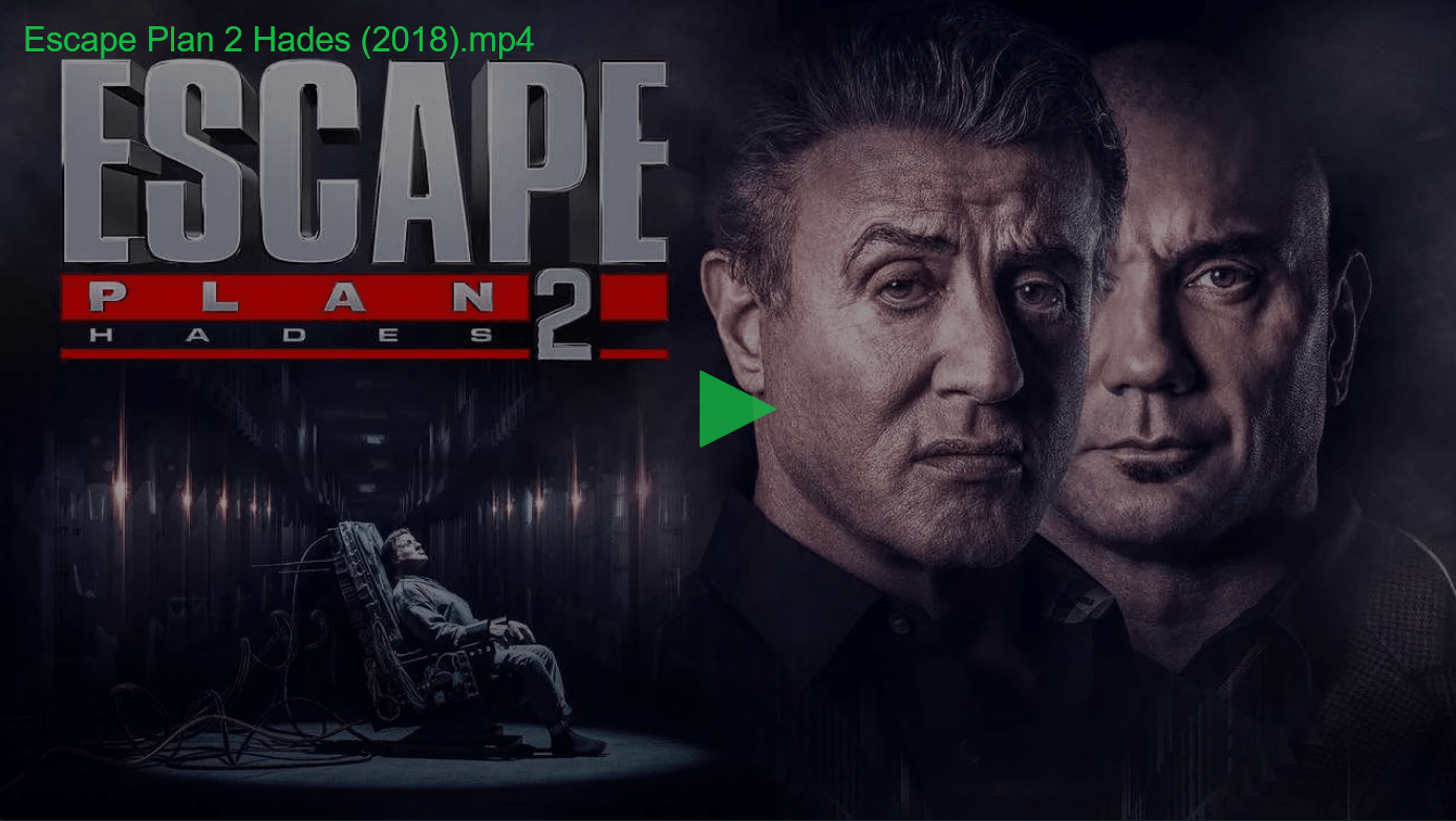 Watch Escape Plan 2 Hades (2018) Full Movie Online For Free