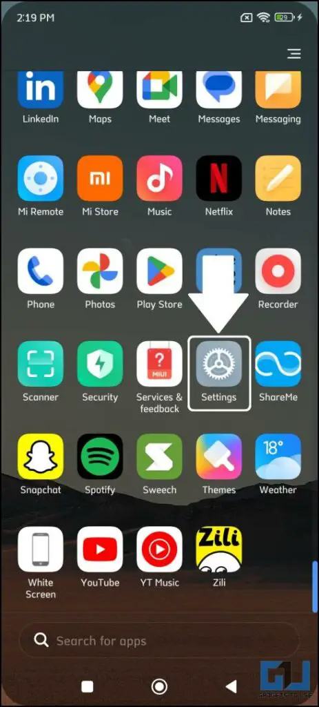 Hide Apps in MIUI