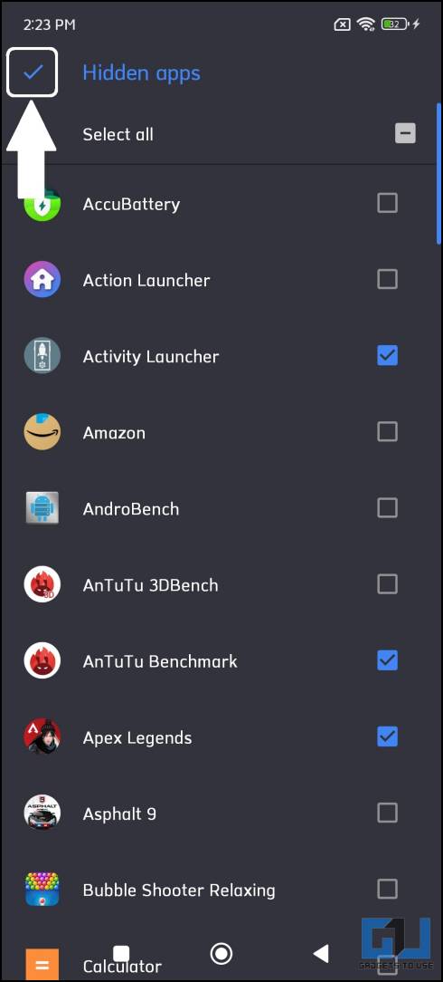 Hide Apps in MIUI