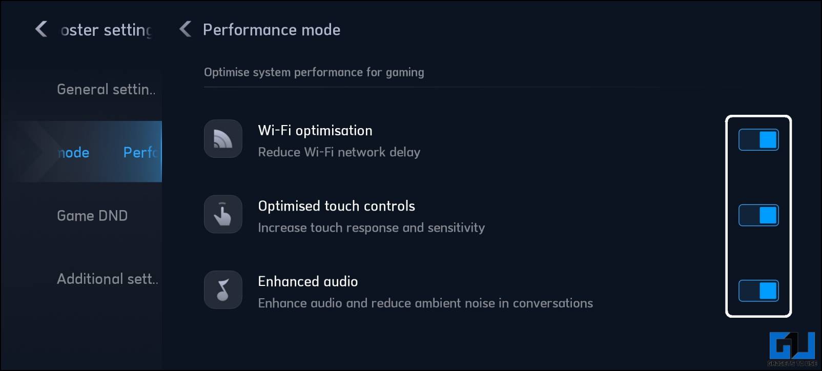 Improve Gaming experience in MIUI