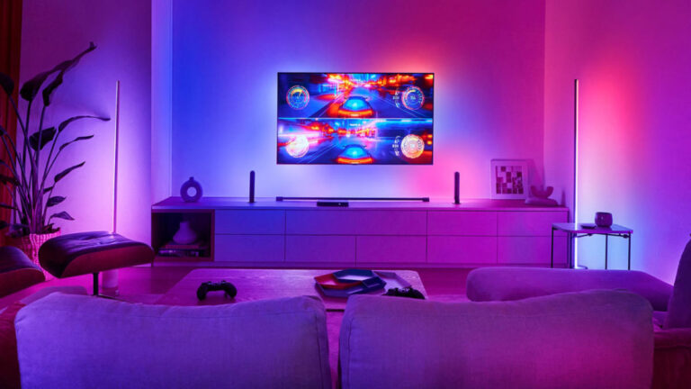 The new Philips Hue Sync Box can keep up with your game console’s framerates