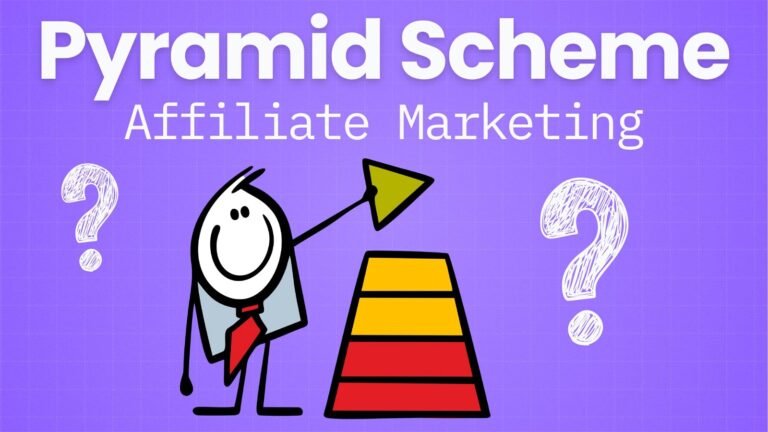 ⚠️ Is Affiliate Marketing a Pyramid Scheme?